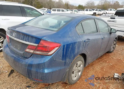 2014 Honda Civic Lx from USA, damaged, VIN 19XFB2F57EE069169